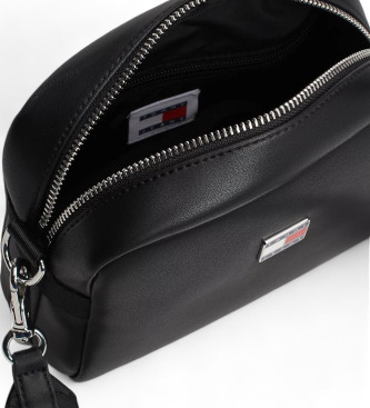 Tommy Jeans Bolso cartera con bandolera negro