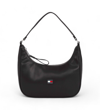 Tommy Jeans Sac hobo noir