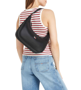 Tommy Jeans Svart Hobo Bag