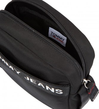 Tommy Jeans Essential recycled reporter bag black