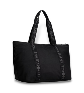 Tommy Jeans Essential tote bag med sort inskription