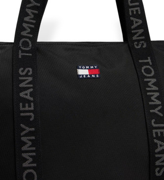 Tommy Jeans Essential tote bag med sort inskription