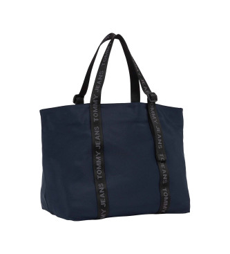 Tommy Jeans Essential Medium Tote Bag with navy lettering