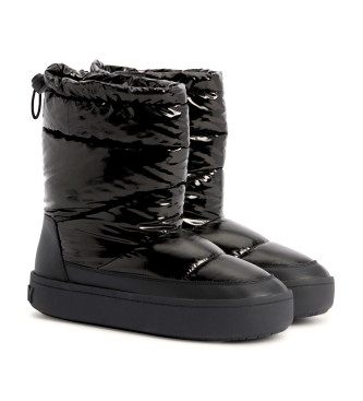 Tommy Jeans Recycled polyester recycled padded boots black