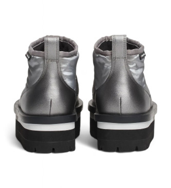 Tommy Jeans Bottines en nylon argent