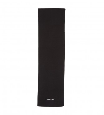 Tommy Jeans Schal mit schwarzem gesticktem Logo