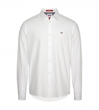 Tommy Jeans Classic Oxford skjorte hvid