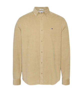 Tommy Jeans Beige skjorta i manchester