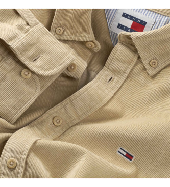 Tommy Jeans Beige skjorte i fljl