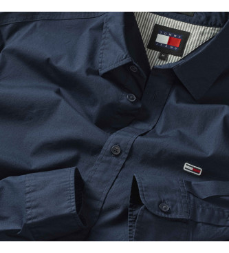 Tommy Jeans Camisa azul-marinho de entrada