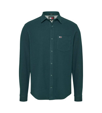 Tommy Jeans Flannel shirt green