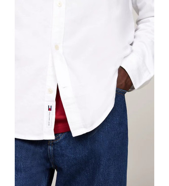Tommy Jeans Oxford Essential Shirt med vit logotyp