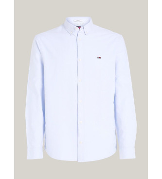 Tommy Jeans Camicia Oxford regolare blu