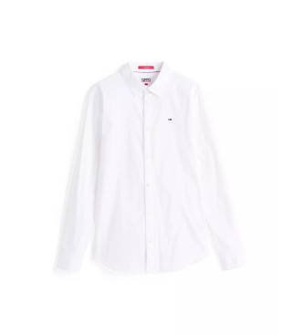 Tommy Jeans Original Stretch Popeline Hemd wei�