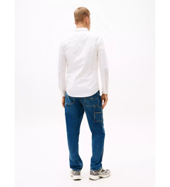 Tommy Jeans Camicia bianca Original in popeline elasticizzato