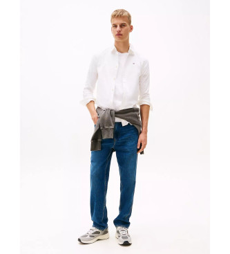 Tommy Jeans Camicia bianca Original in popeline elasticizzato
