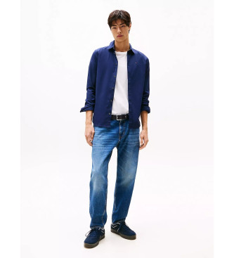 Tommy Jeans Poplin Original Stretch Shirt Marinha