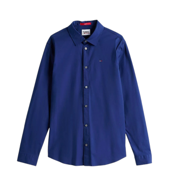 Tommy Jeans Poplin Original Stretch Shirt Marinha