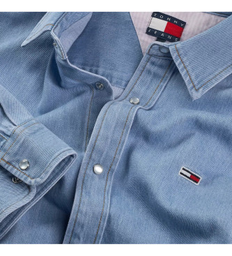 Tommy Jeans Blue regular fit shirt