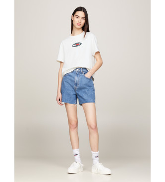 Tommy Jeans Archief T-shirt met wit retro logo