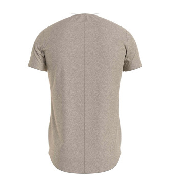 Tommy Jeans Grijs slim fit T-shirt