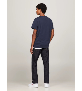 Tommy Jeans T-shirt slim marine 