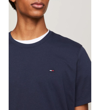 Tommy Jeans Granatowy t-shirt o wąskim kroju 