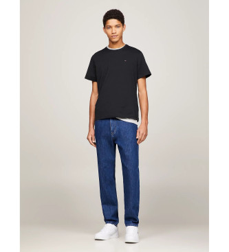 Tommy Jeans Camiseta con corte slim negro