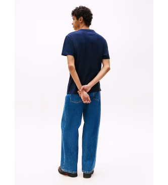 Tommy Jeans T-shirt with navy linear logo