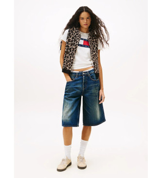 Tommy Jeans T-shirt med vit logopatch