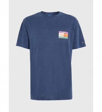 Tommy Jeans T-shirt Classic Cut Logo Navy Distinctive