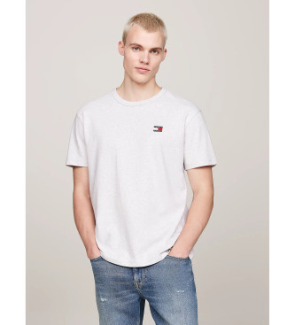 Tommy Jeans Round-neck T-shirt with grey patch