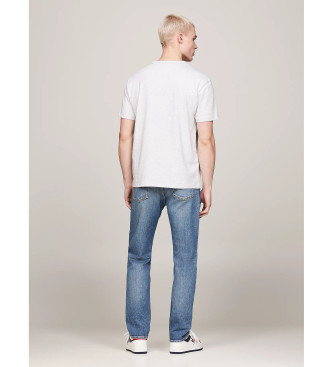 Tommy Jeans Round-neck T-shirt with grey patch