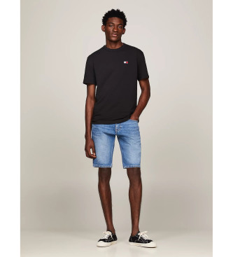 Tommy Jeans T-shirt  col rond avec patch noir