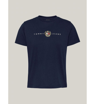 Tommy Jeans Tommy Prepy navy t-shirt met ronde hals