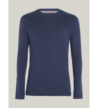 Tommy Jeans Long sleeve slim fit navy t-shirt 