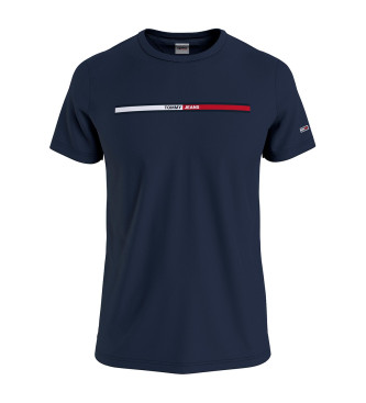 Tommy Jeans T-shirt essentile vlag marine