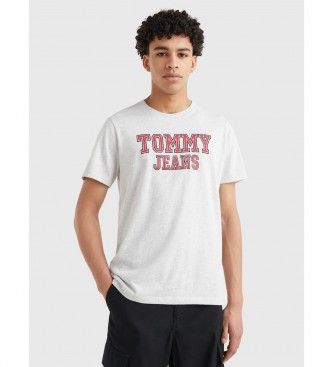 Tommy Jeans Koszulka Essential w kolorze szarym