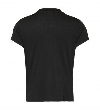 Tommy Jeans Essential Logo 2 T-shirt zwart