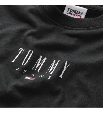 Tommy Jeans Essential Logo 2 T-shirt sort