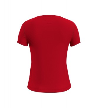 Tommy Jeans T-shirt essenziale con logo rosso