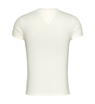 Tommy Jeans Weies Blumen-T-Shirt