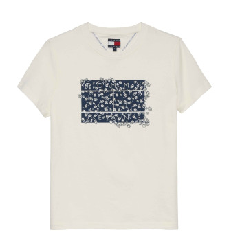 Tommy Jeans T-shirt Floral white