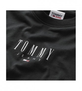 Tommy Jeans T-shirt Lala noir