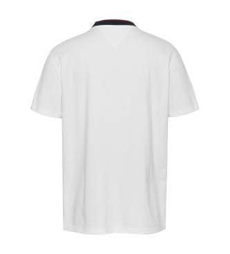 Tommy Jeans White logo T-shirt