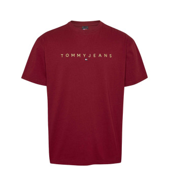 Tommy Jeans Red logo T-shirt