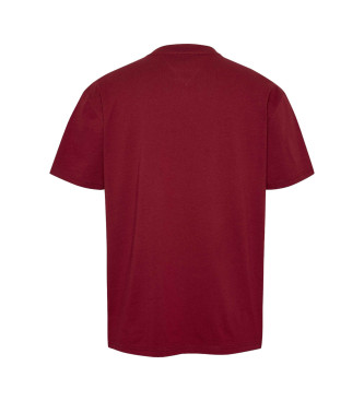 Tommy Jeans Red logo T-shirt