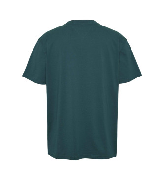 Tommy Jeans Green logo T-shirt