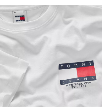 Tommy Jeans Camiseta Parche blanco