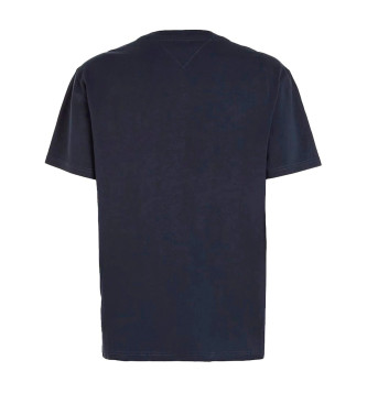 Tommy Jeans Camiseta Reg Linear Logo marino